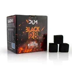 DUM black28 natuurlijke kooltjes (1kg)