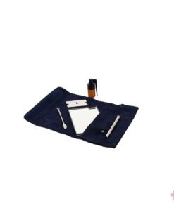 Suede snuif kit silver