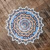 Onderzetter met bloemvormige rand -midden oosten