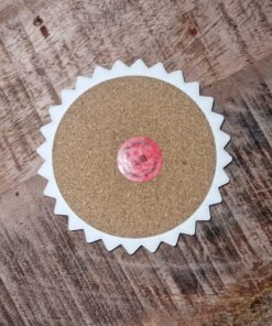 Alternative view of Onderzetter met gekartelde rand -midden oosten