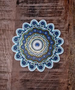 Onderzetter met golvende rand -midden oosten